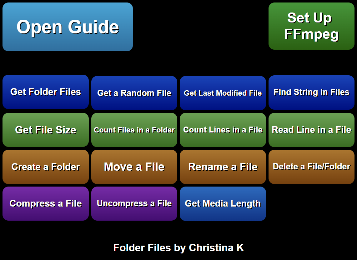 Get Folder Files screenshot
