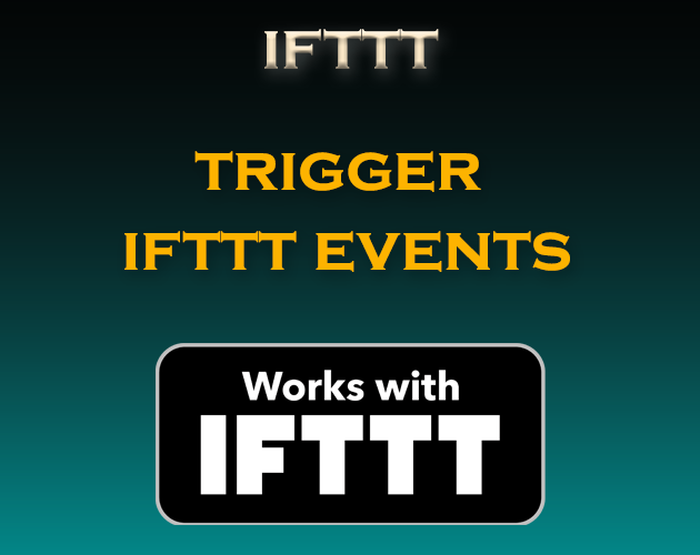 IFTTT Event screenshot