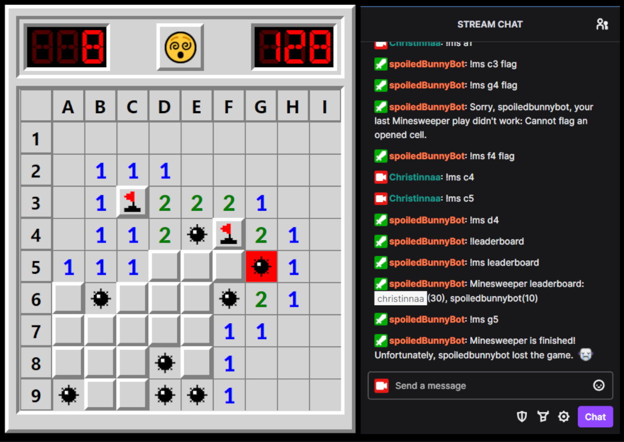 Minesweeper screenshot