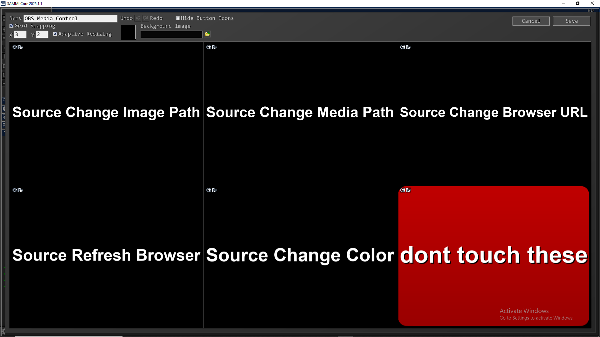 OBS Media Control screenshot