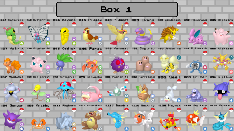 Pokemon and Friends - Pokebox Add On screenshot