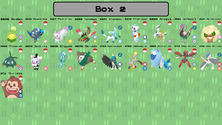 Pokemon and Friends - Pokebox Add On screenshot