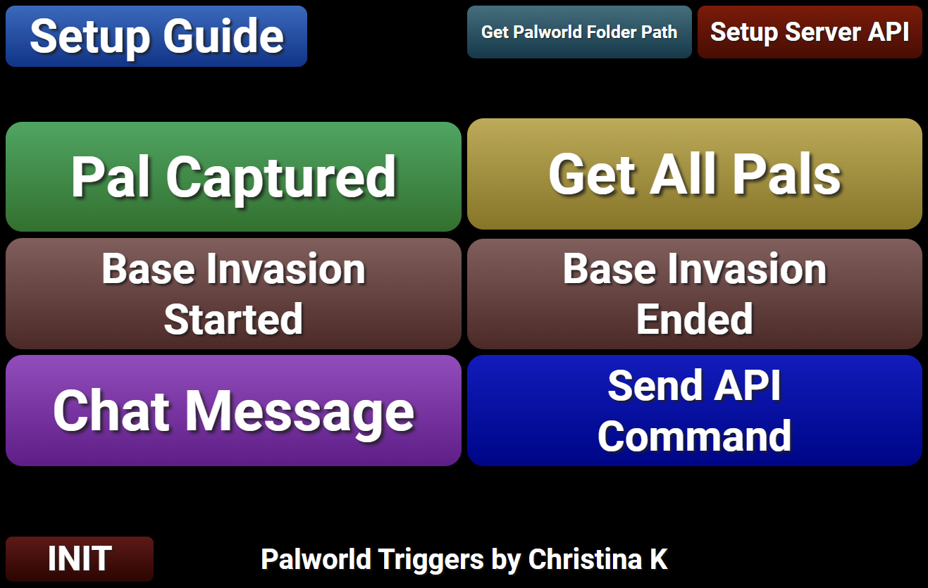 Palworld Triggers screenshot