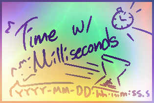 Time with Milliseconds screenshot