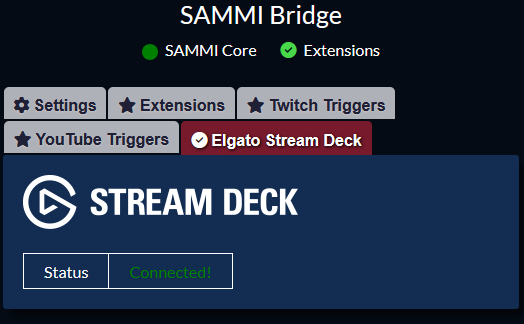 Elgato Stream Deck Bridge Interface